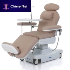 Electric dialysis chair DIA 44-sectionon castersTrendelenburg