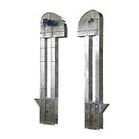 Bucket elevator for the food industry EC seriesbeltmotorizedfor powders