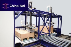 Gantry palletizer for boxesautomaticsemi-automatic