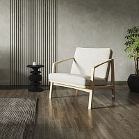 Contemporary sofa Williamfabricleathersynthetic leather
