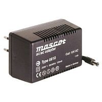 AC/AC power supply 20 VA, 6 - 42 V | 8810 linearwall-mountadapter