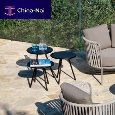 Traditional side table DE151KITmetalroundhome