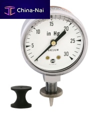 Bourdon tube vacuum gauge V534analog
