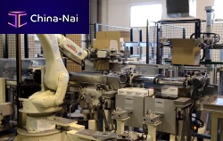 Automatic carton erector hot-melt glue
