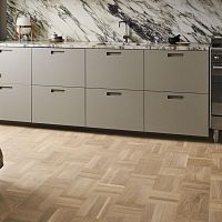 Engineered parquet floor GRACE oakboat decklacquered