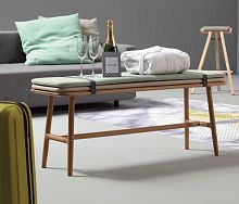 Contemporary bench NUDOwooden