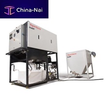 Abrasive recycling unit