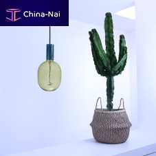 Pendant lamp DCO : WASA VERT textileceramiccontemporary