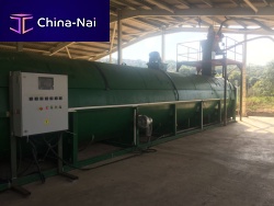 Rapid fermentation composting machine with odor control