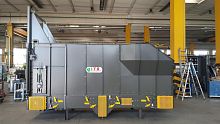 Bulk products dispenser motorizedcompactfor handling bulk products