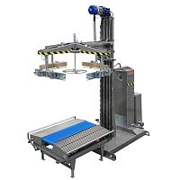 Box depalletizer DSC-107column typeautomaticfor the food industry