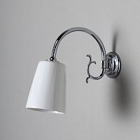 Traditional wall light ABA05indoorfabricchromed metal