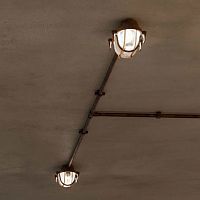 Traditional ceiling light Marinaroundovalbrass