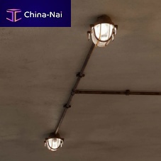 Traditional ceiling light Marinaroundovalbrass