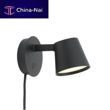 Contemporary wall light TIP indooraluminumopal
