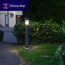 Urban bollard light AZURgardencontemporarystainless steel