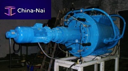 Bulk material rotary valve TroMaxxround-flange