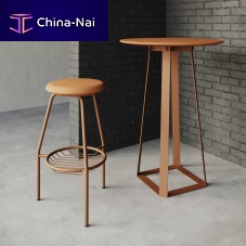 Contemporary high bar table H2MDFwood veneermelamine