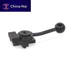 Spring-loaded pull clamp GN 9190with T-slotsmechanical