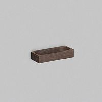 Wall-mounted soap dish ASSISTAmerican walnut