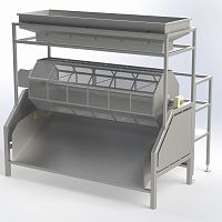 Flaking machine