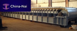 Apron feeder for bulk materialsfor hopperfor limestone