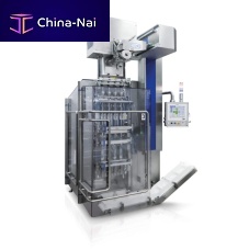 Intermittent-motion packing machine ALFAverticalfilmfor the pharmaceutical industry