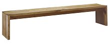 Contemporary bench BE01 CALLEoaksolid woodwalnut