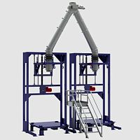 Big-bag filling station