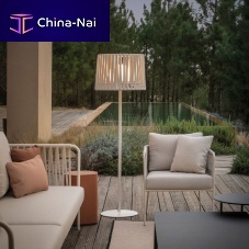 Floor-standing lamp OHstainless steelPEpolyester