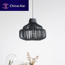 Pendant lamp ENDLESSrattancontemporarycorded