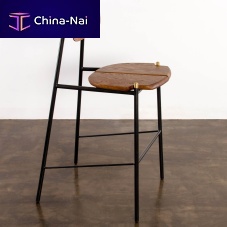 Contemporary bar chair KINK indoorfabricoak