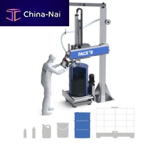 Semi-automatic filling machine FLEXEO-Ddrumfor chemical productsfor viscous products
