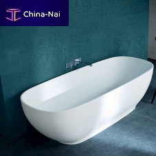 Oval bathtub MAKfree-standingacrylicwhite