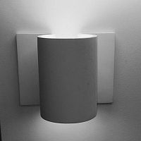 Contemporary wall light ANAindoorplasterround