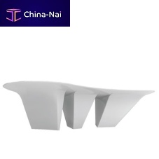 Original design table LIENA PUNTO DOPPIA LINEAresinroundoval