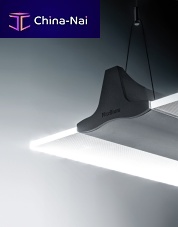 Hanging light fixture EIFFELLEDrectangularaluminum
