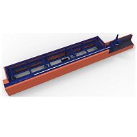 Fiber laser cutting machine for metaltubecompact