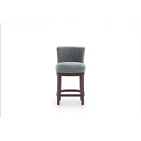 Contemporary bar stool ARSENEfabricfoambeech base