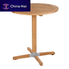 Contemporary high bar table Bermudateakteak baseround