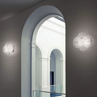 Contemporary wall light MARIPOSAindoorglasspainted metal