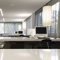 Desk lamp LA BELLAaluminumcanvascontemporary