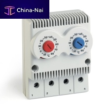 Mechanical thermostat TRT2 series adjustableDIN rail230VAC