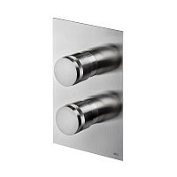 Double-handle shower mixer tap MB439/MB440built-inthermostaticstainless steel