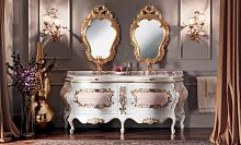 Double washbasin cabinet VILLA VENEZIA: 11646free-standingwoodenclassic