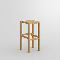 Contemporary bar stool PALIoakbeechash