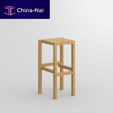 Contemporary bar stool PALIoakbeechash
