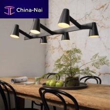 Pendant lamp BIARRITZ/H6/B ironcontemporarycorded