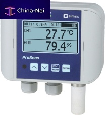 Wall-mount temperature transmitter ProSens QM-211panel-mounttype S thermocoupleRTD