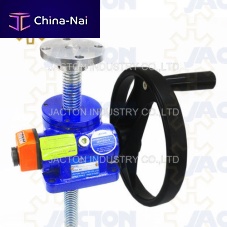 Screw jack with handwheel JTW-1Ttrapezoidal screwworm gearcast iron